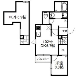 Mellowの物件間取画像